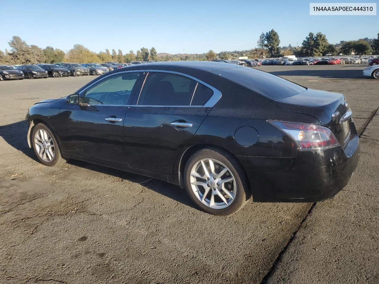 2014 Nissan Maxima S VIN: 1N4AA5AP0EC444310 Lot: 78214714