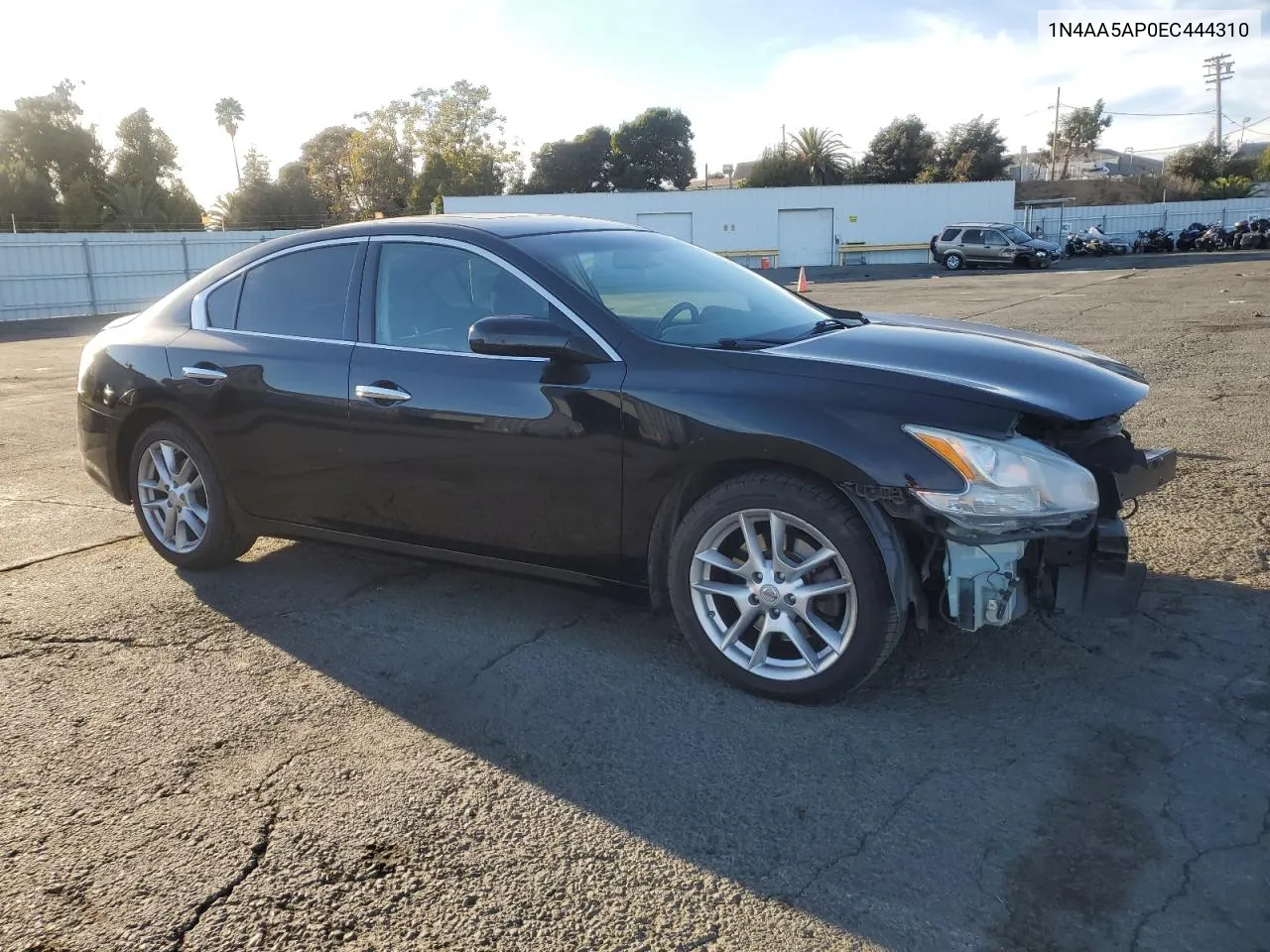 2014 Nissan Maxima S VIN: 1N4AA5AP0EC444310 Lot: 78214714