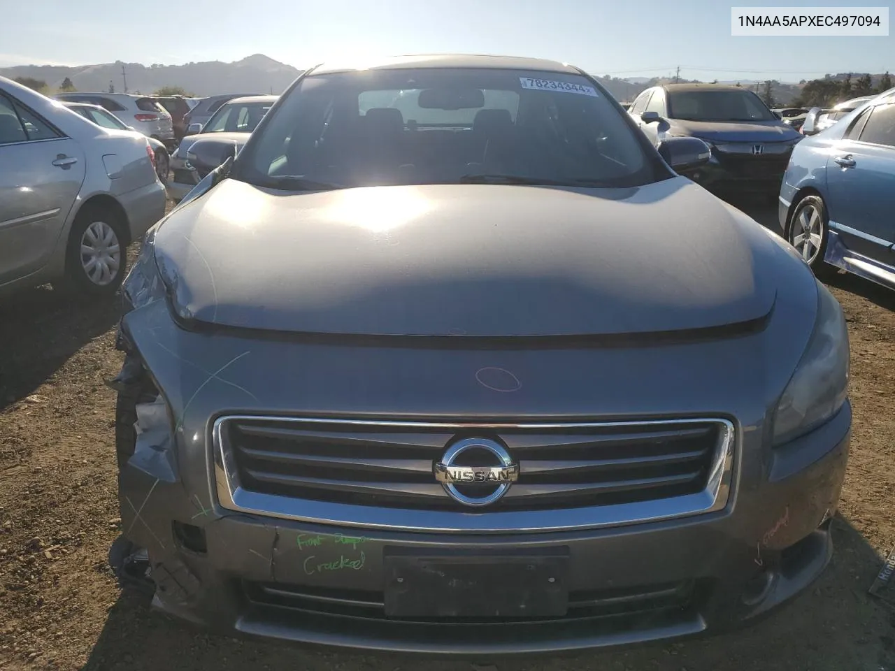 1N4AA5APXEC497094 2014 Nissan Maxima S