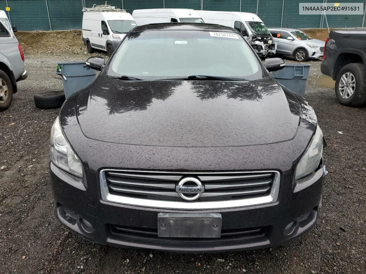 2014 Nissan Maxima S VIN: 1N4AA5AP2EC491631 Lot: 78252244