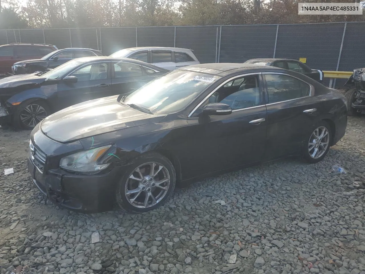 2014 Nissan Maxima S VIN: 1N4AA5AP4EC485331 Lot: 78679054