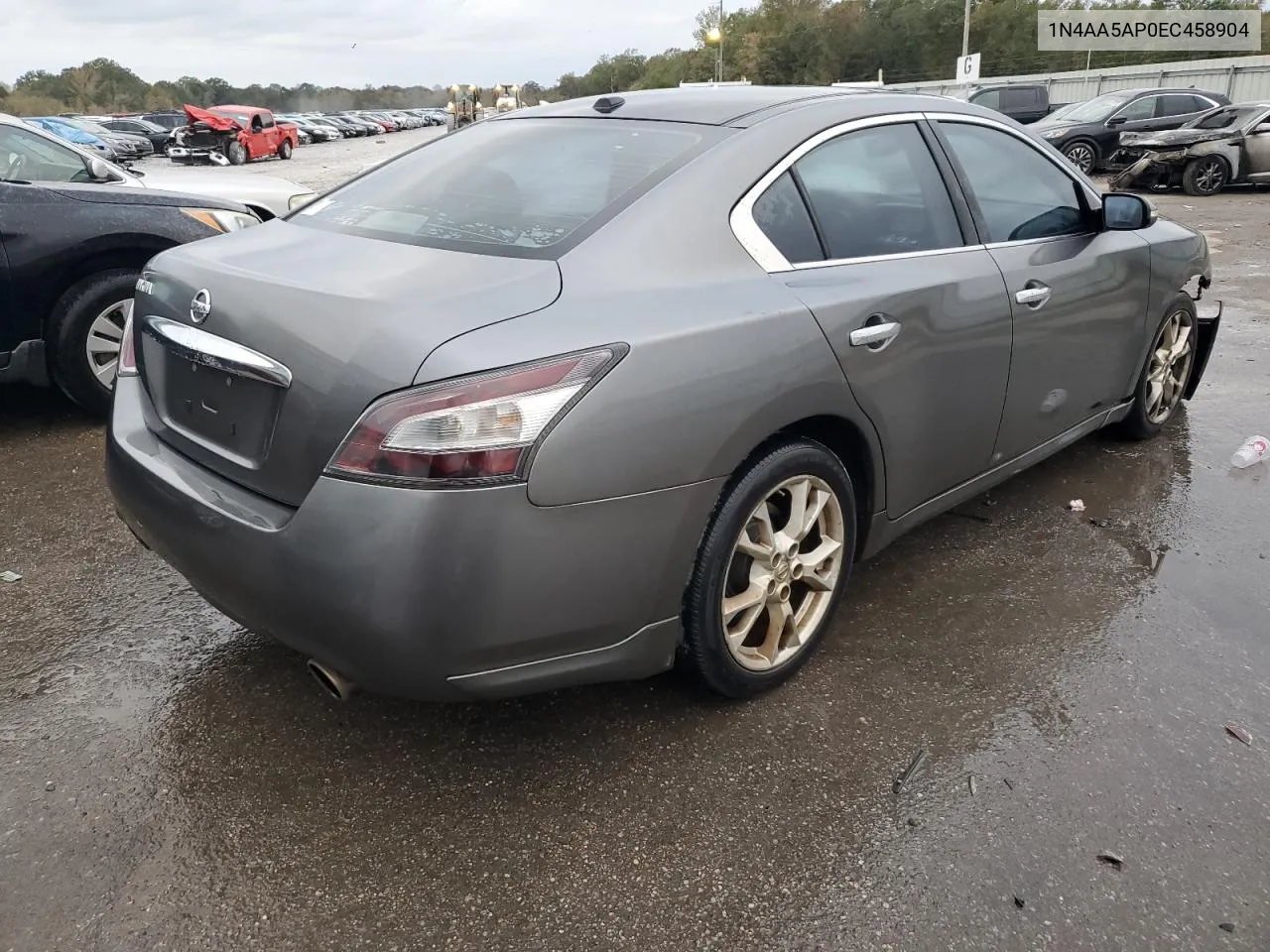 2014 Nissan Maxima S VIN: 1N4AA5AP0EC458904 Lot: 78816224