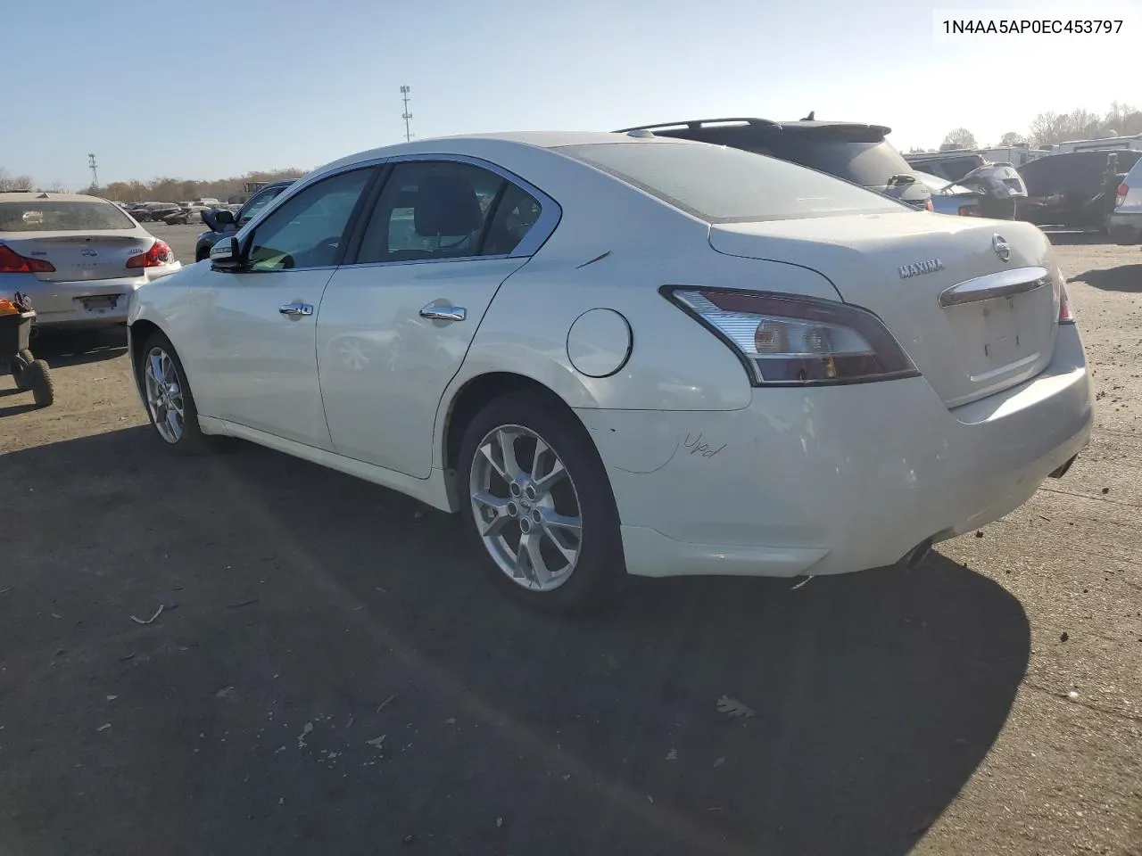 2014 Nissan Maxima S VIN: 1N4AA5AP0EC453797 Lot: 78836374