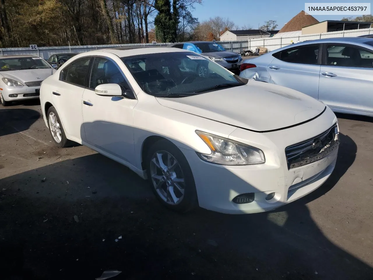 2014 Nissan Maxima S VIN: 1N4AA5AP0EC453797 Lot: 78836374