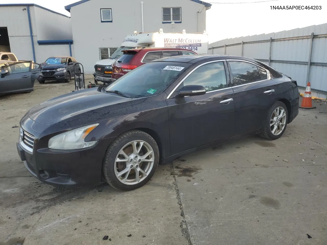 2014 Nissan Maxima S VIN: 1N4AA5AP0EC464203 Lot: 78946144