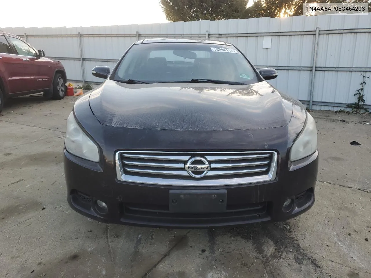 2014 Nissan Maxima S VIN: 1N4AA5AP0EC464203 Lot: 78946144