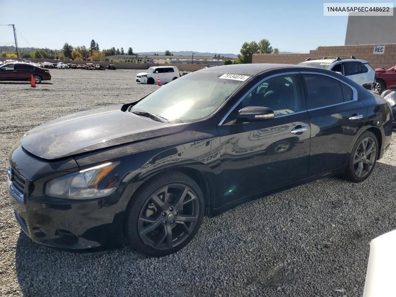 2014 Nissan Maxima S VIN: 1N4AA5AP6EC448622 Lot: 79134074