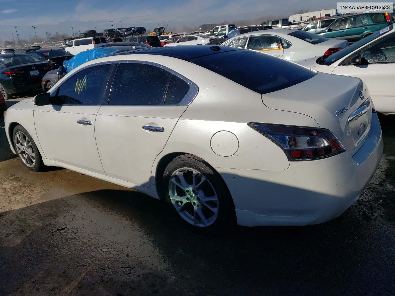 1N4AA5AP3EC913633 2014 Nissan Maxima S