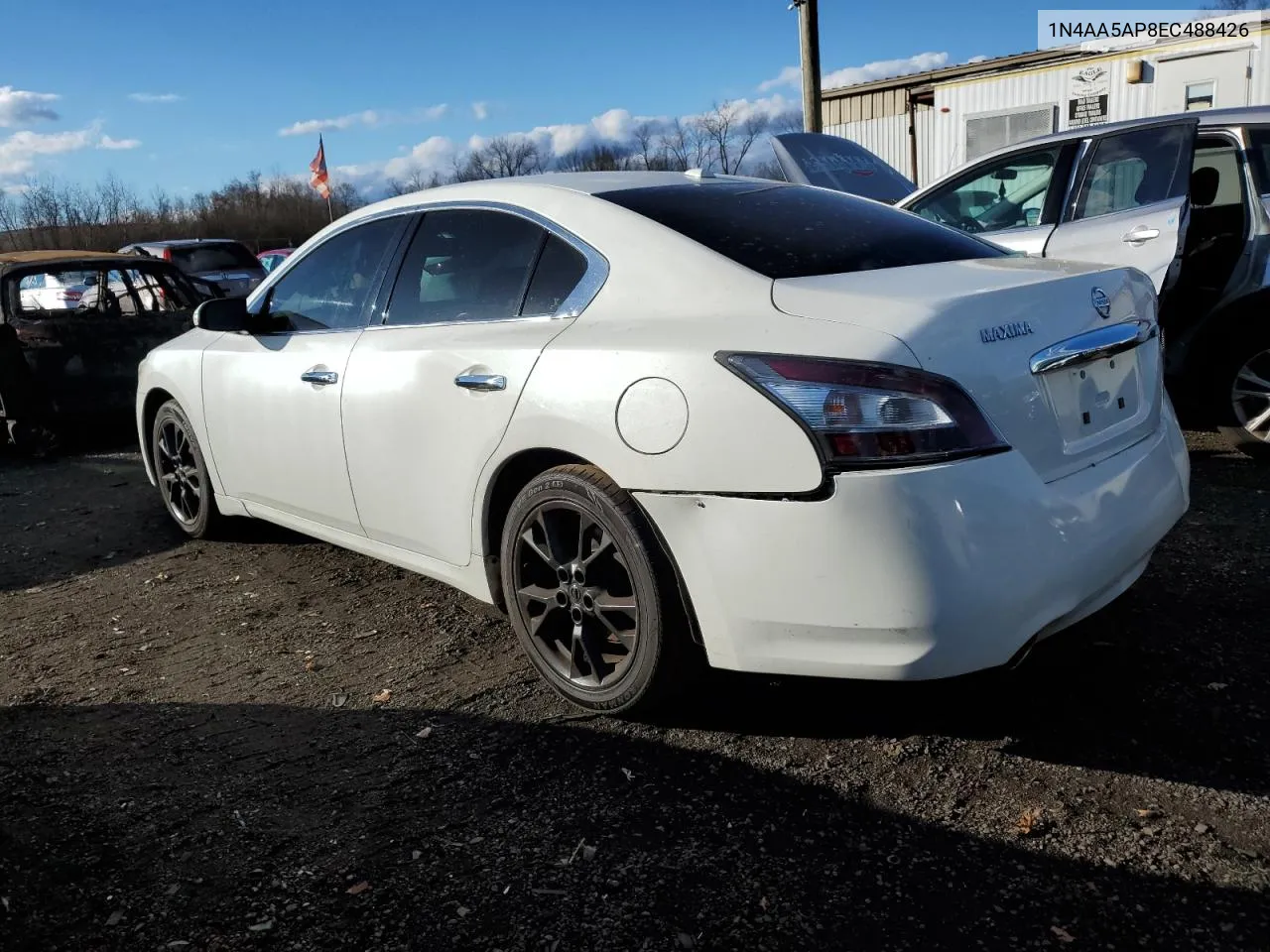 2014 Nissan Maxima S VIN: 1N4AA5AP8EC488426 Lot: 79895414