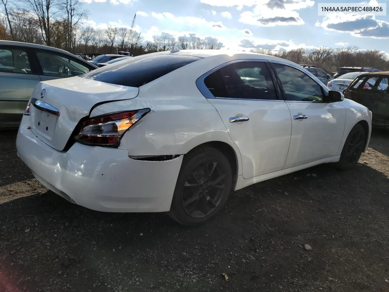 2014 Nissan Maxima S VIN: 1N4AA5AP8EC488426 Lot: 79895414