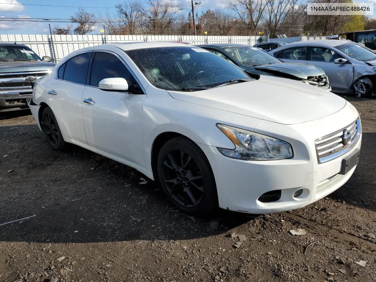 2014 Nissan Maxima S VIN: 1N4AA5AP8EC488426 Lot: 79895414