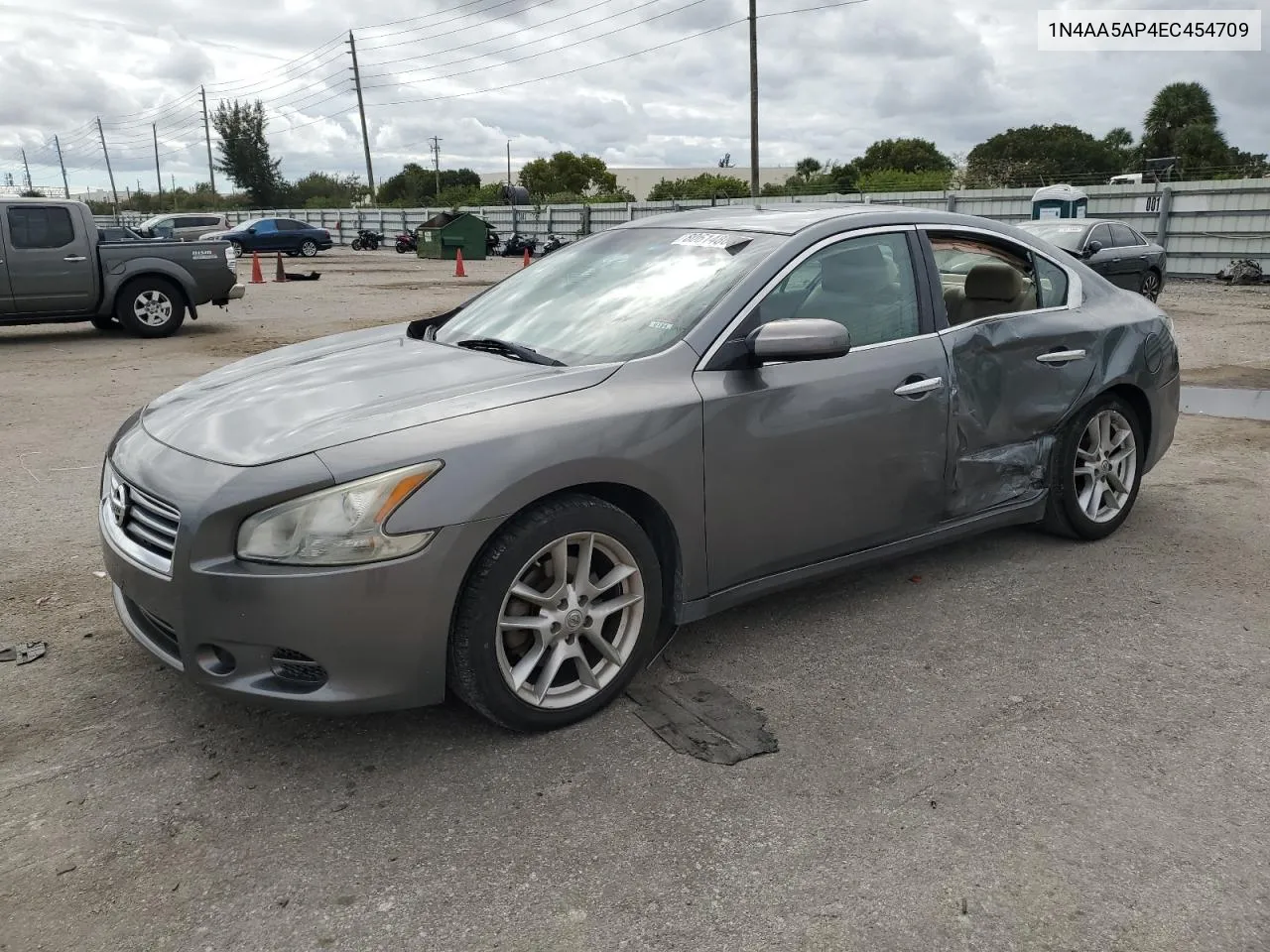 2014 Nissan Maxima S VIN: 1N4AA5AP4EC454709 Lot: 80614864