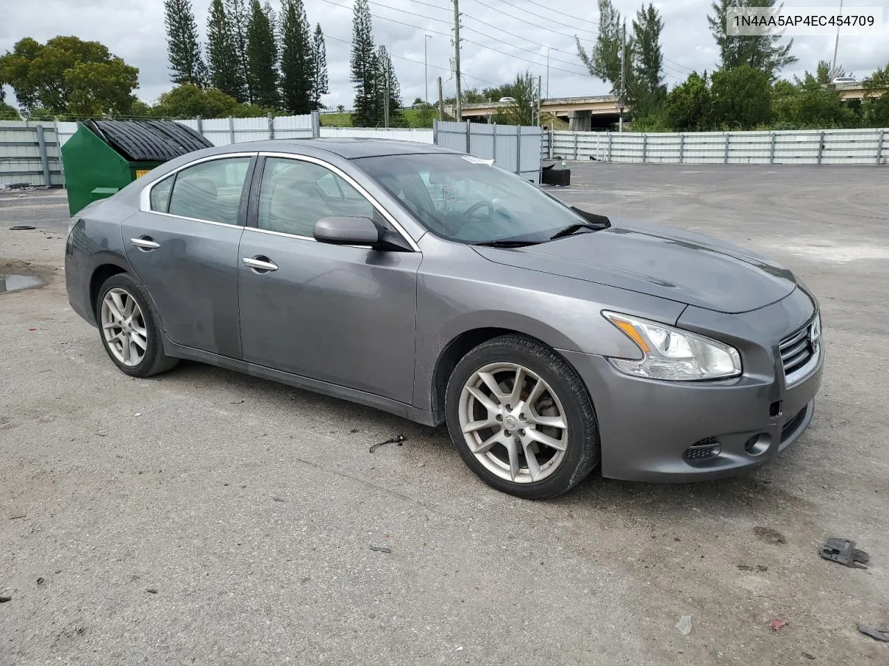 2014 Nissan Maxima S VIN: 1N4AA5AP4EC454709 Lot: 80614864