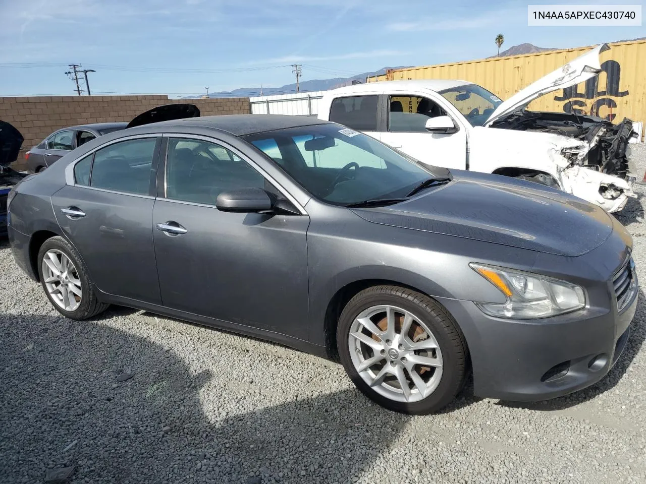 2014 Nissan Maxima S VIN: 1N4AA5APXEC430740 Lot: 81422434