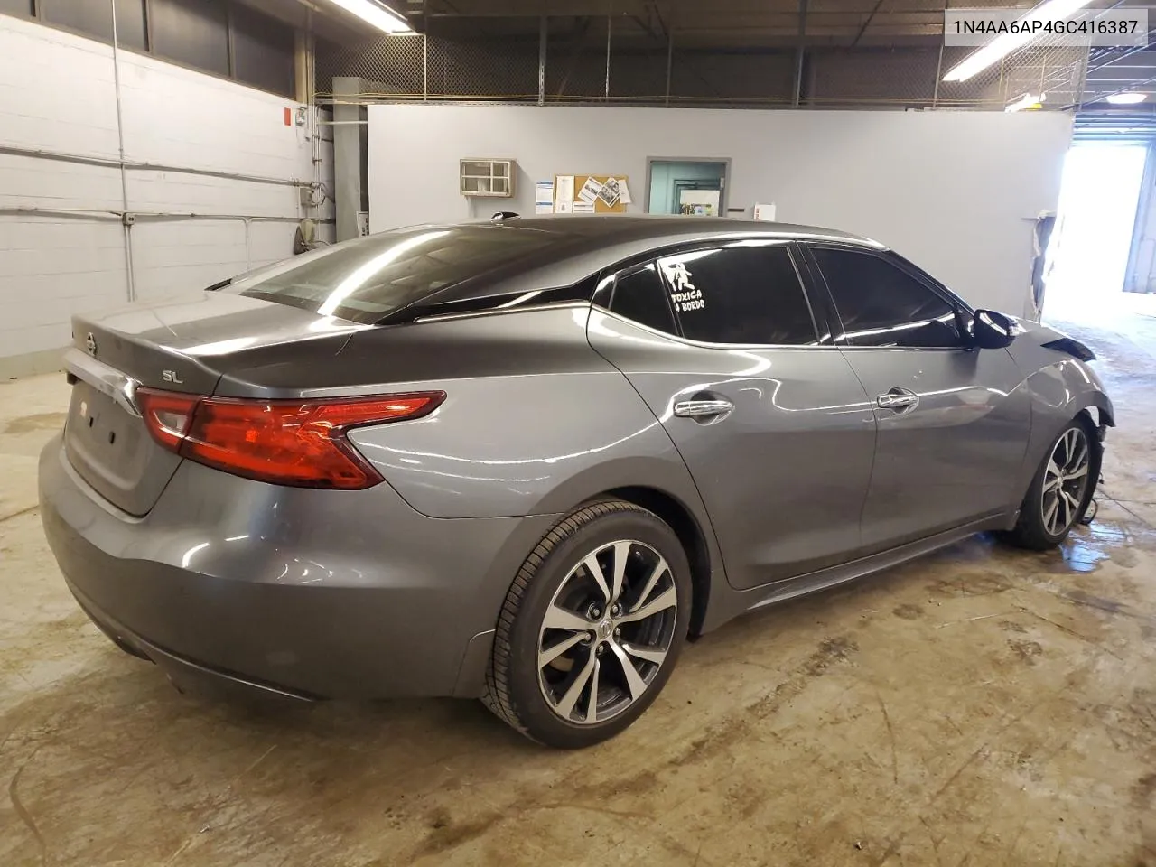 2016 Nissan Maxima 3.5S VIN: 1N4AA6AP4GC416387 Lot: 43795294