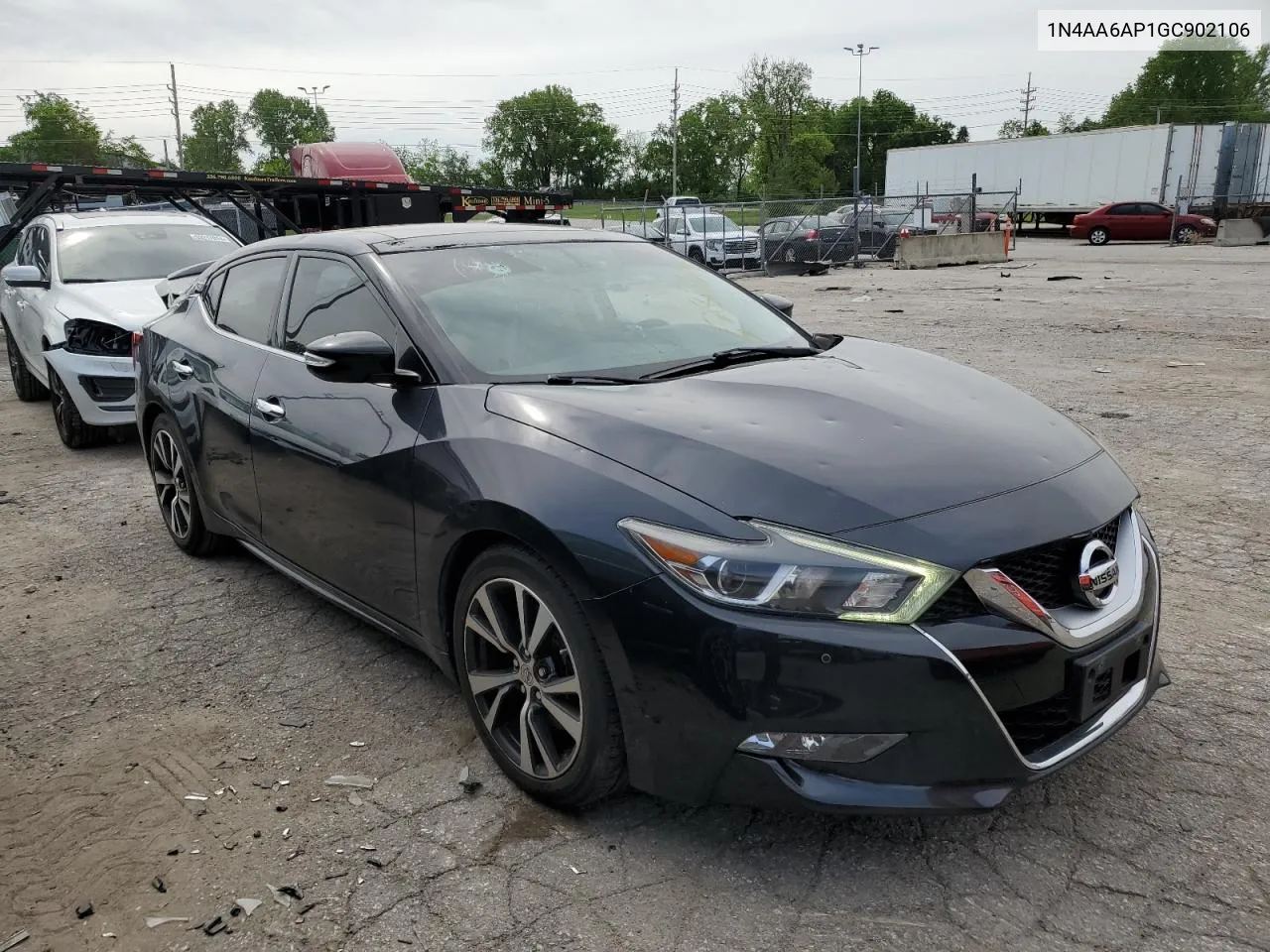 2016 Nissan Maxima 3.5S VIN: 1N4AA6AP1GC902106 Lot: 52817614