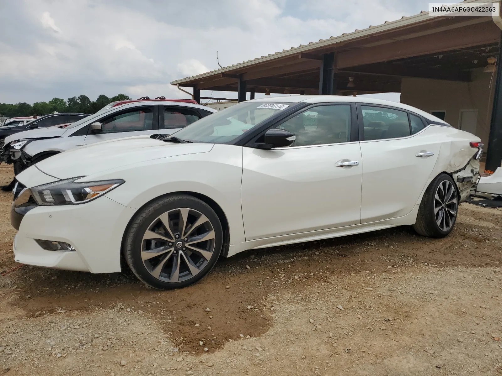 2016 Nissan Maxima 3.5S VIN: 1N4AA6AP6GC422563 Lot: 54094774