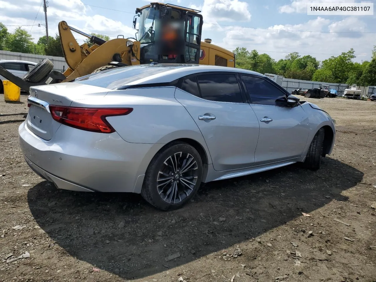 2016 Nissan Maxima 3.5S VIN: 1N4AA6AP4GC381107 Lot: 54713844