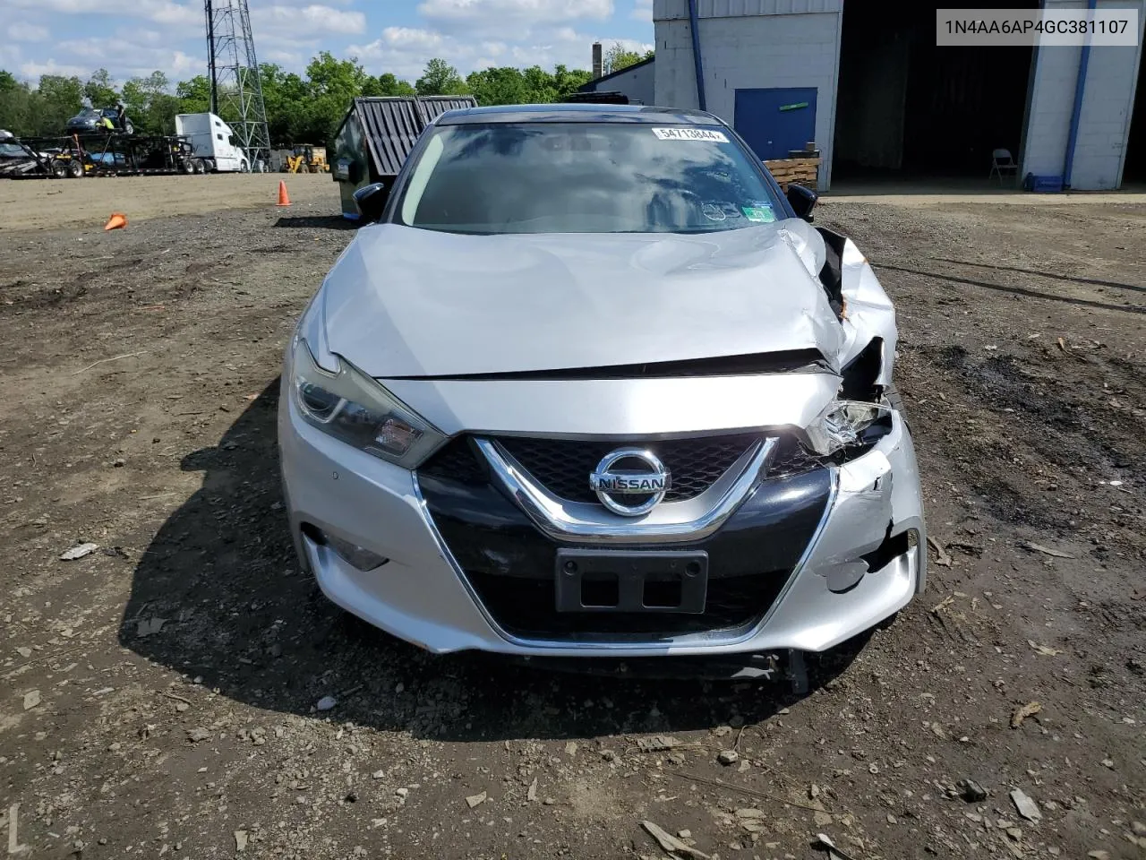 1N4AA6AP4GC381107 2016 Nissan Maxima 3.5S