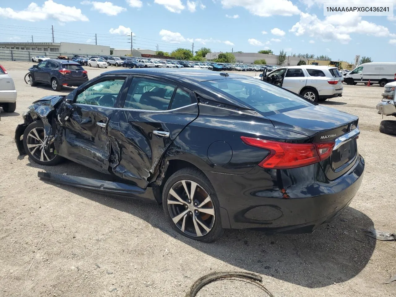 2016 Nissan Maxima 3.5S VIN: 1N4AA6APXGC436241 Lot: 55999604