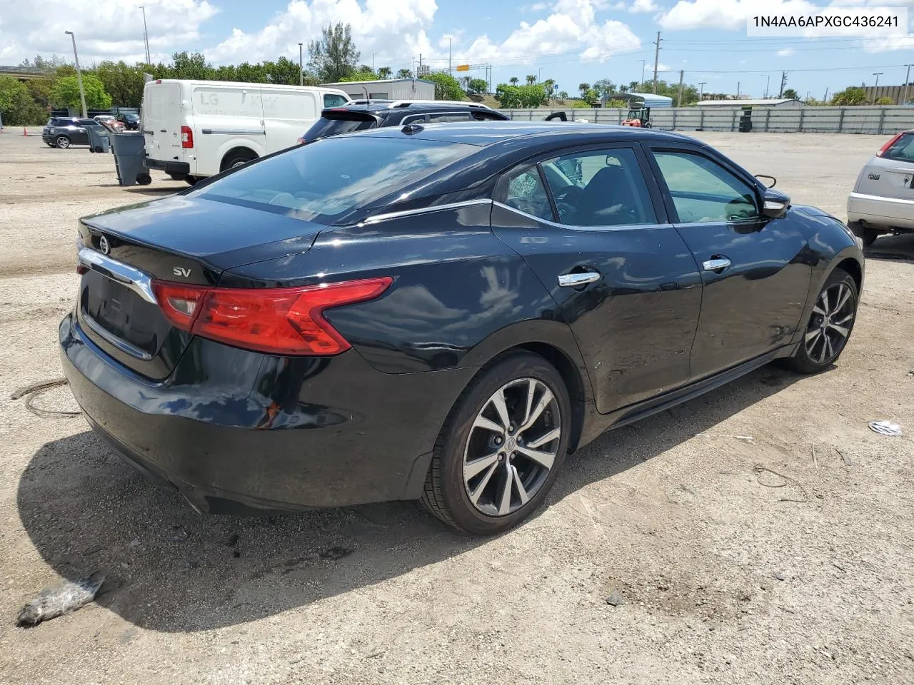 2016 Nissan Maxima 3.5S VIN: 1N4AA6APXGC436241 Lot: 55999604