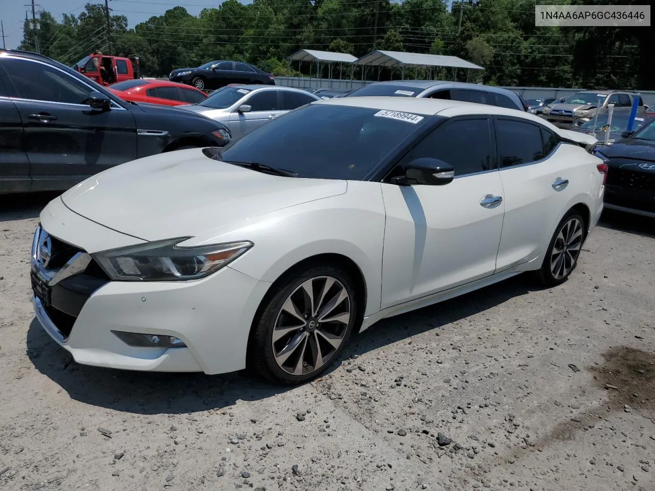 2016 Nissan Maxima 3.5S VIN: 1N4AA6AP6GC436446 Lot: 57189944