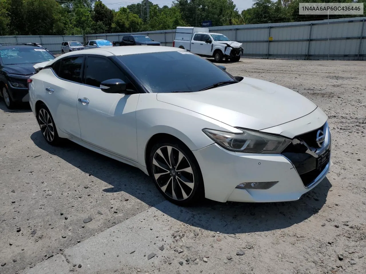 2016 Nissan Maxima 3.5S VIN: 1N4AA6AP6GC436446 Lot: 57189944