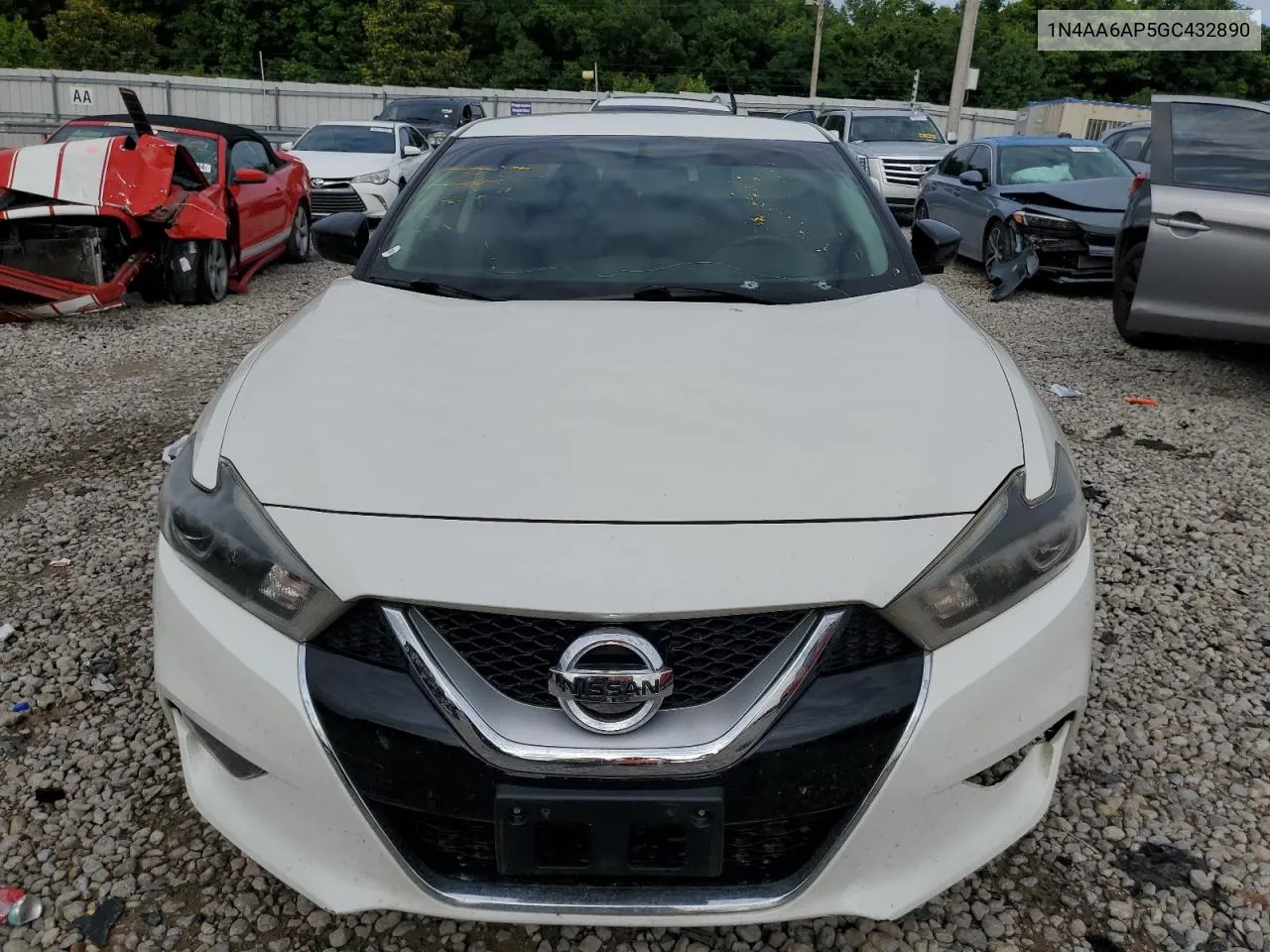 1N4AA6AP5GC432890 2016 Nissan Maxima 3.5S