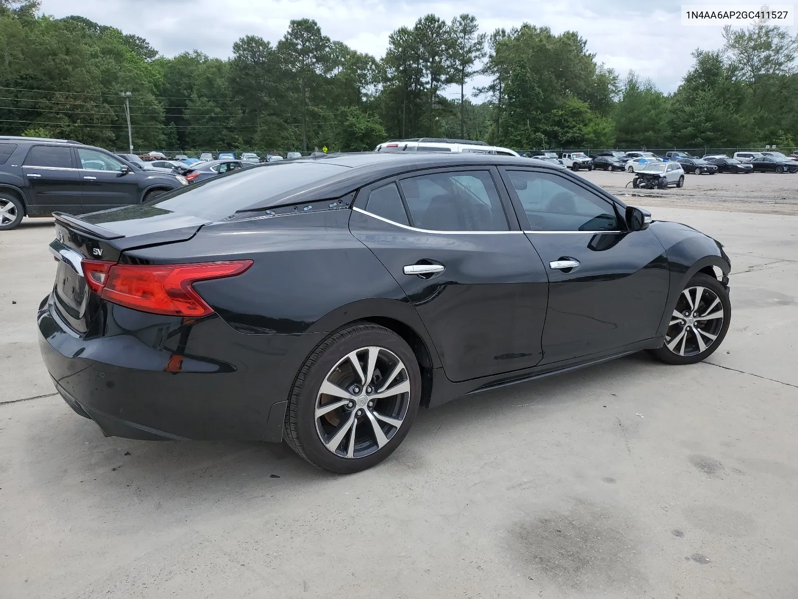 2016 Nissan Maxima 3.5S VIN: 1N4AA6AP2GC411527 Lot: 58038884