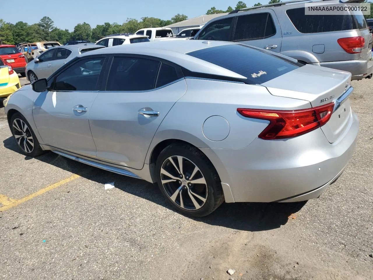 2016 Nissan Maxima 3.5S VIN: 1N4AA6AP0GC900122 Lot: 58768984