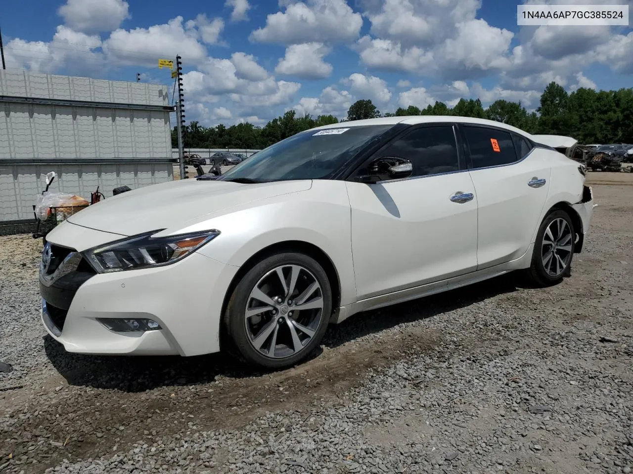 2016 Nissan Maxima 3.5S VIN: 1N4AA6AP7GC385524 Lot: 58945714