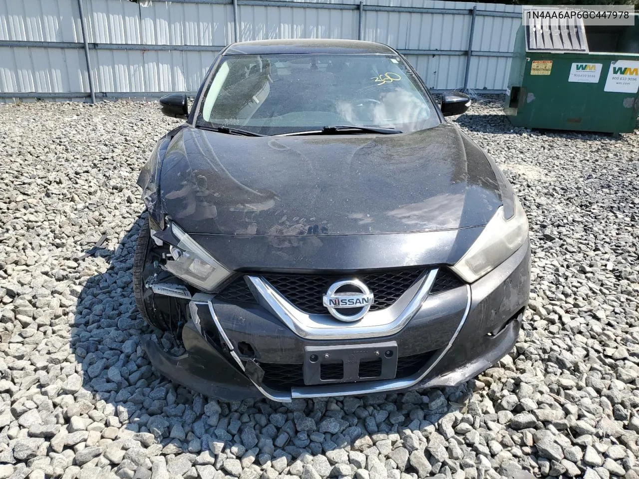 1N4AA6AP6GC447978 2016 Nissan Maxima 3.5S