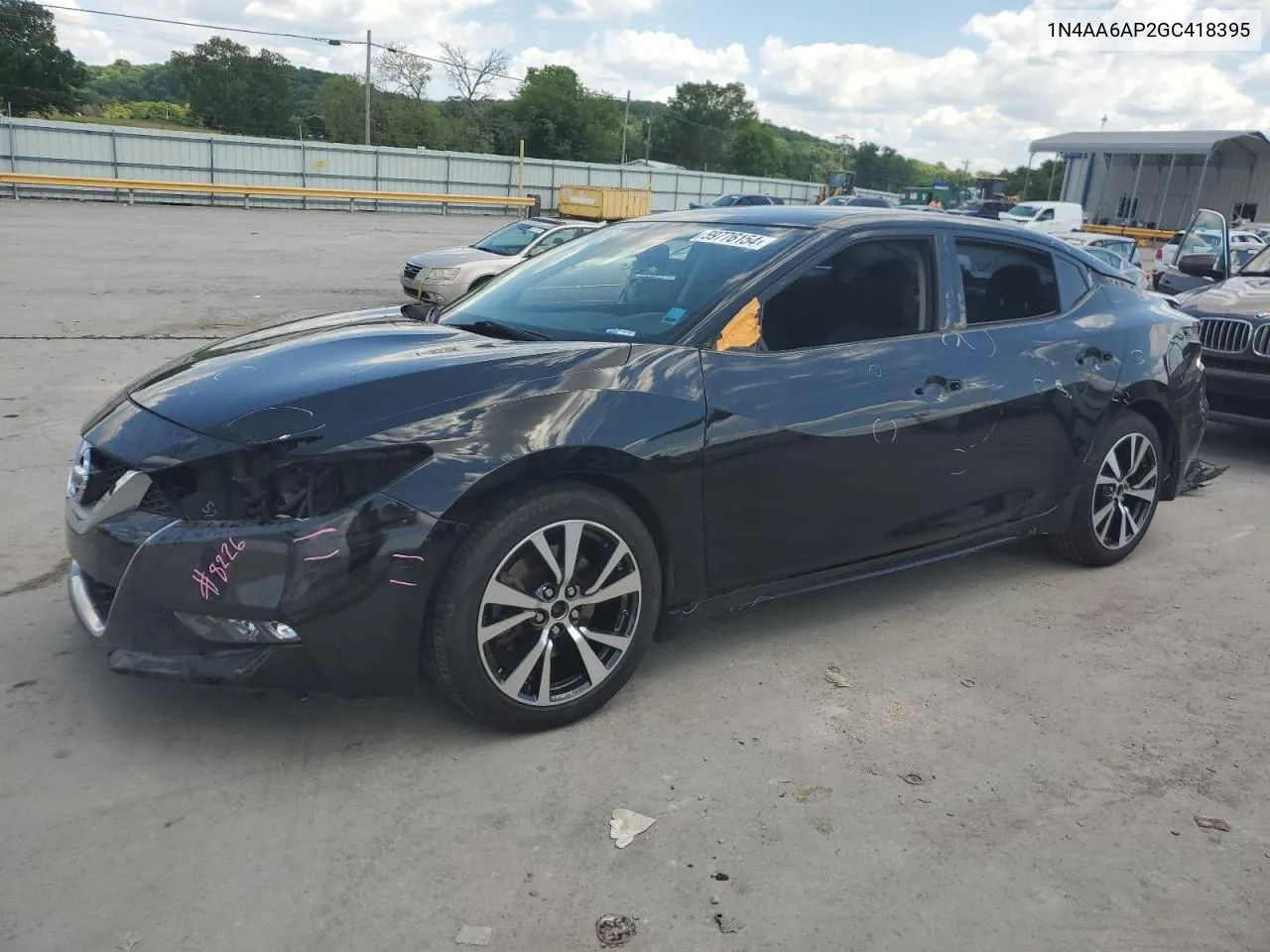 2016 Nissan Maxima 3.5S VIN: 1N4AA6AP2GC418395 Lot: 59776154