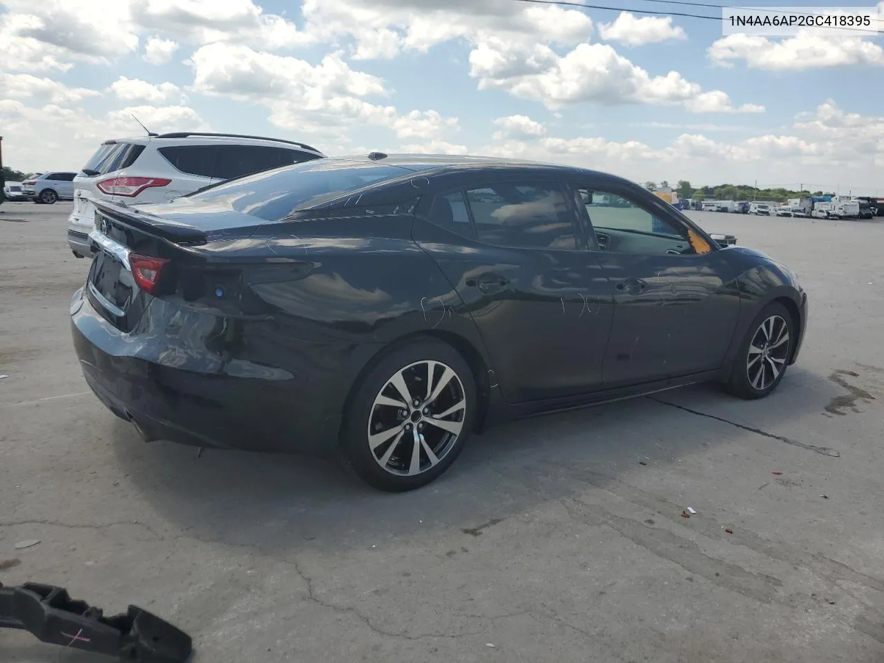 2016 Nissan Maxima 3.5S VIN: 1N4AA6AP2GC418395 Lot: 59776154