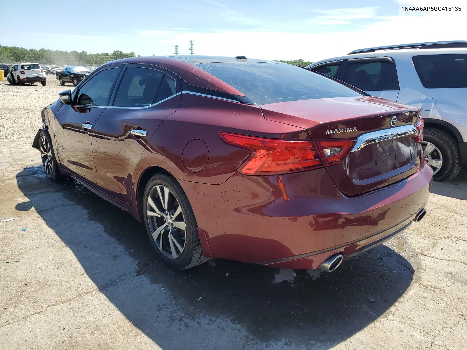 2016 Nissan Maxima 3.5S VIN: 1N4AA6AP5GC415135 Lot: 60923744