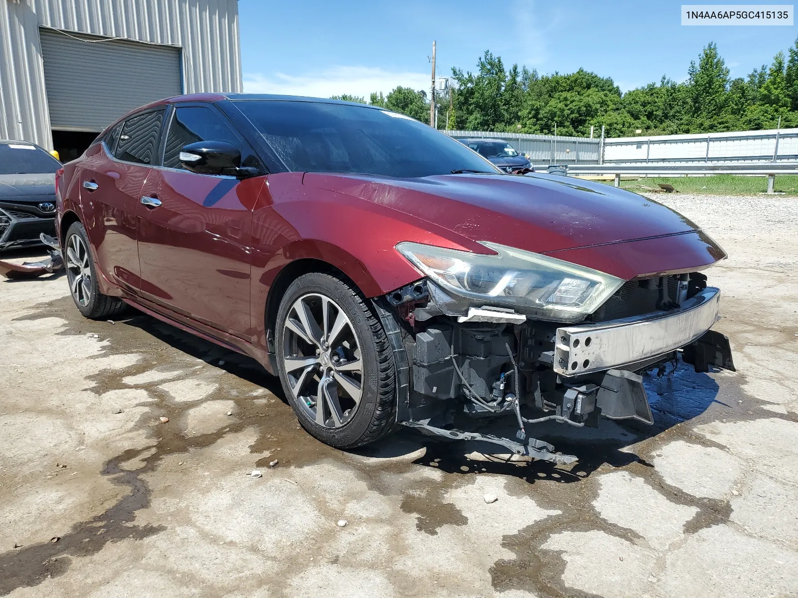 2016 Nissan Maxima 3.5S VIN: 1N4AA6AP5GC415135 Lot: 60923744