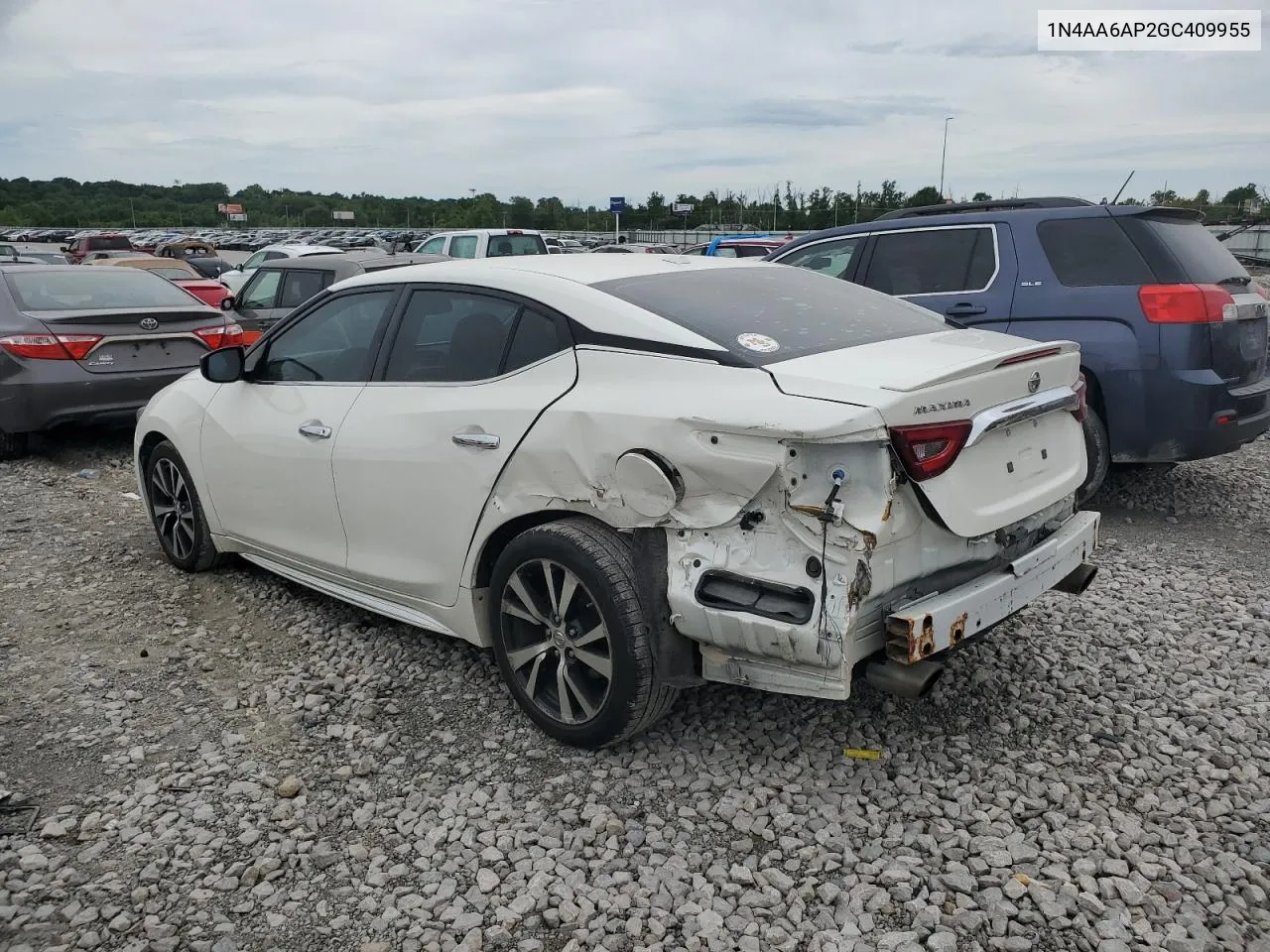 2016 Nissan Maxima 3.5S VIN: 1N4AA6AP2GC409955 Lot: 61142084