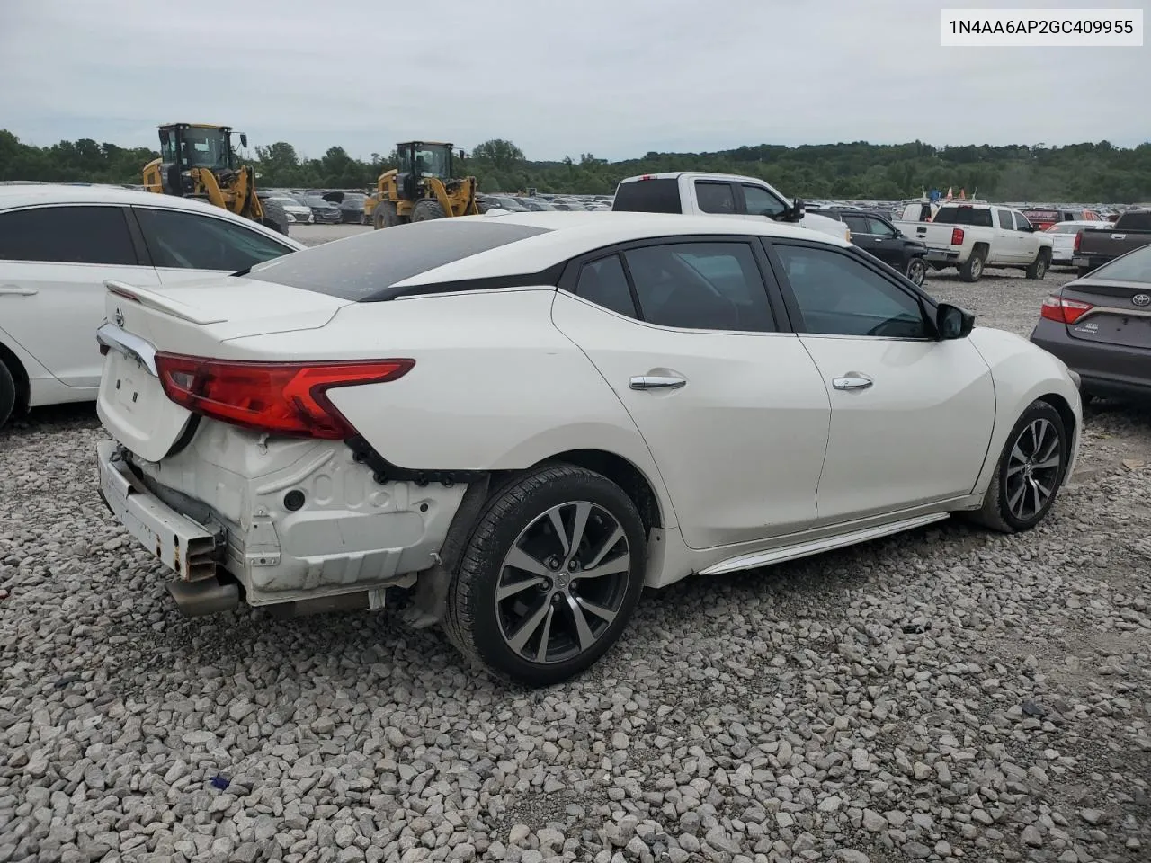 2016 Nissan Maxima 3.5S VIN: 1N4AA6AP2GC409955 Lot: 61142084