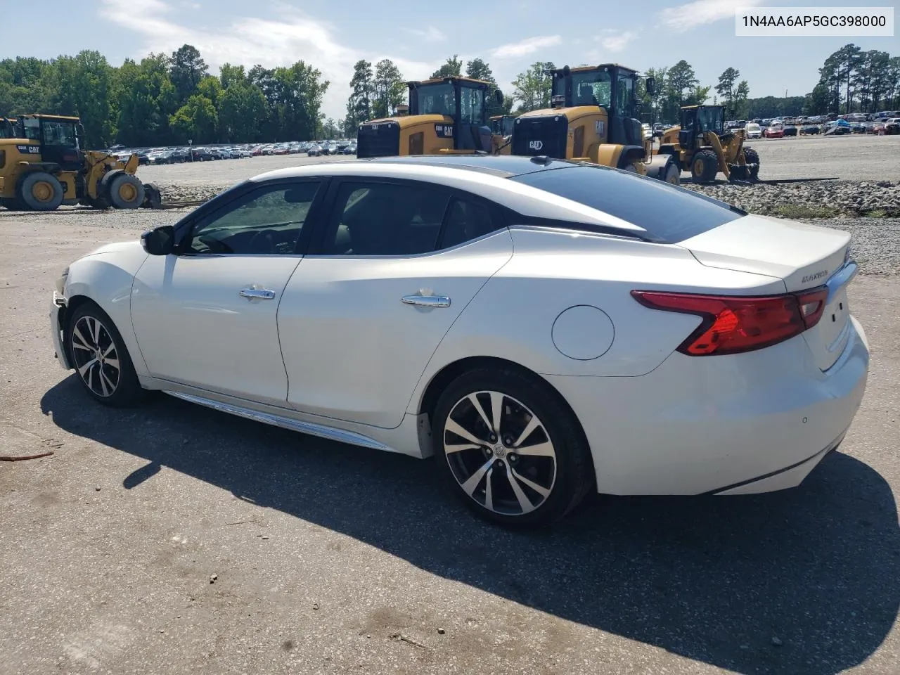 2016 Nissan Maxima 3.5S VIN: 1N4AA6AP5GC398000 Lot: 61470854