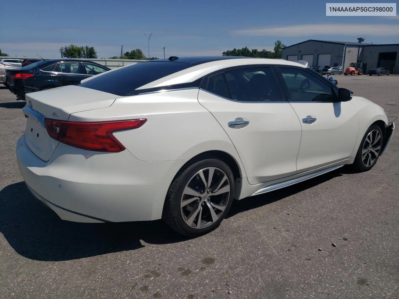 2016 Nissan Maxima 3.5S VIN: 1N4AA6AP5GC398000 Lot: 61470854