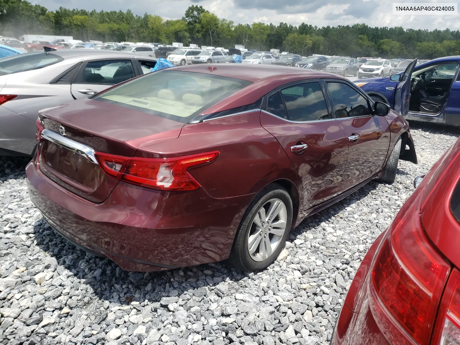 2016 Nissan Maxima 3.5S VIN: 1N4AA6AP4GC424005 Lot: 62030134