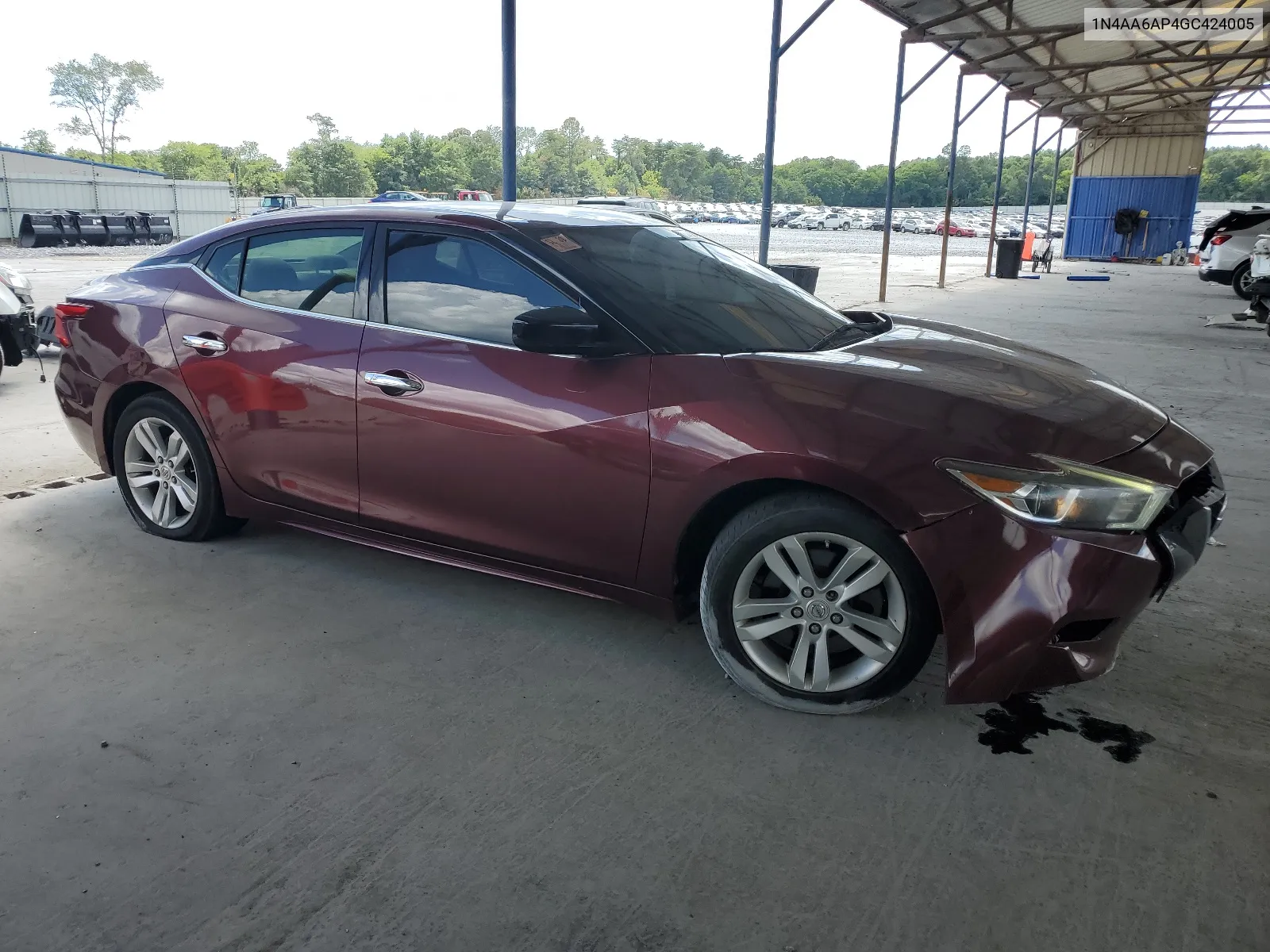 2016 Nissan Maxima 3.5S VIN: 1N4AA6AP4GC424005 Lot: 62030134