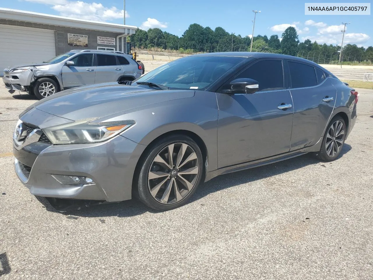 2016 Nissan Maxima 3.5S VIN: 1N4AA6AP1GC405797 Lot: 62670684