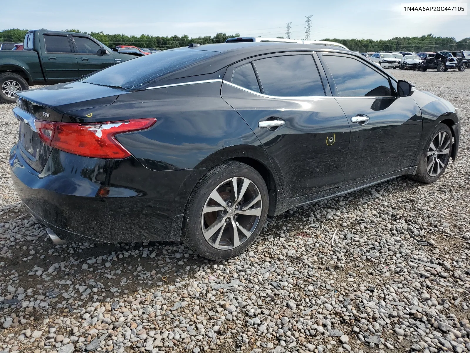 2016 Nissan Maxima 3.5S VIN: 1N4AA6AP2GC447105 Lot: 62671654