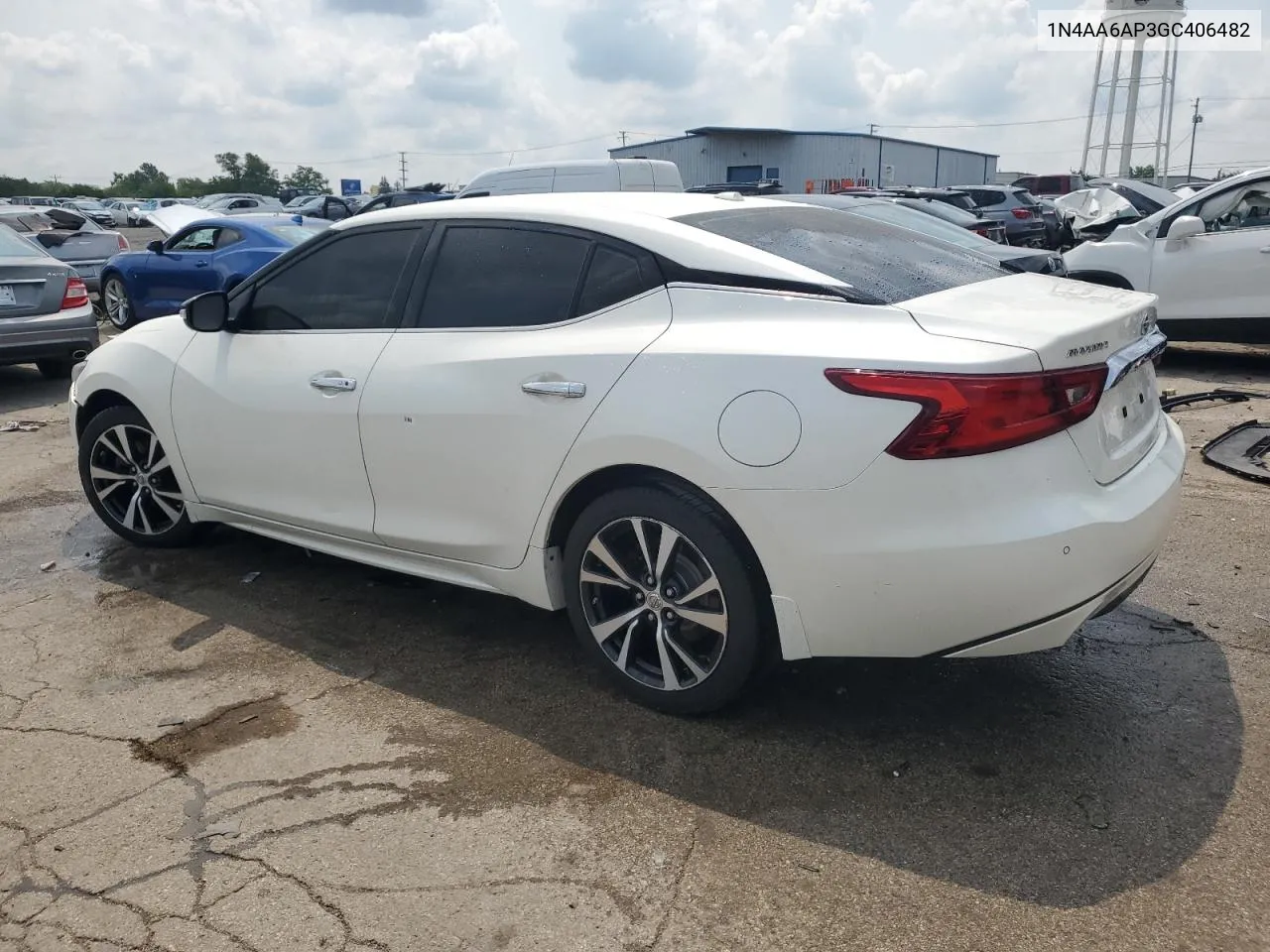 2016 Nissan Maxima 3.5S VIN: 1N4AA6AP3GC406482 Lot: 62998204