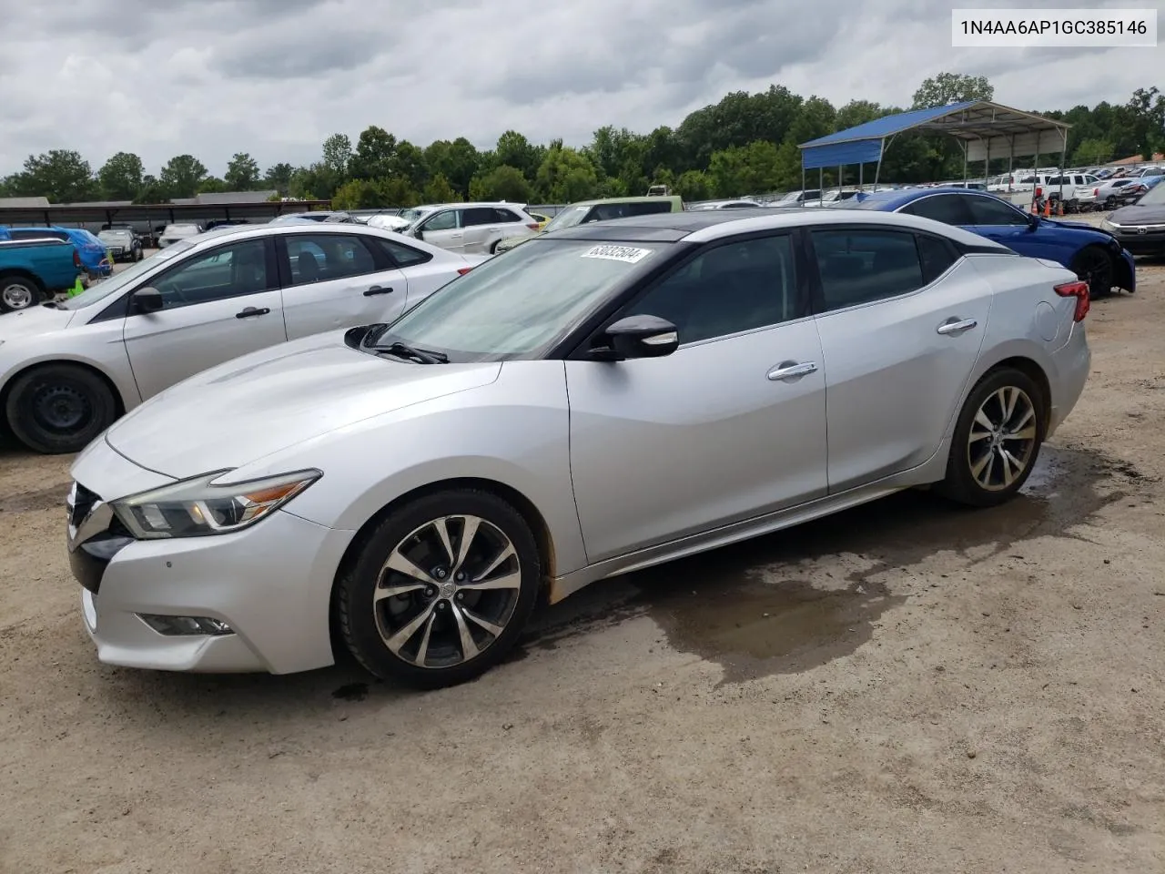 2016 Nissan Maxima 3.5S VIN: 1N4AA6AP1GC385146 Lot: 63032504