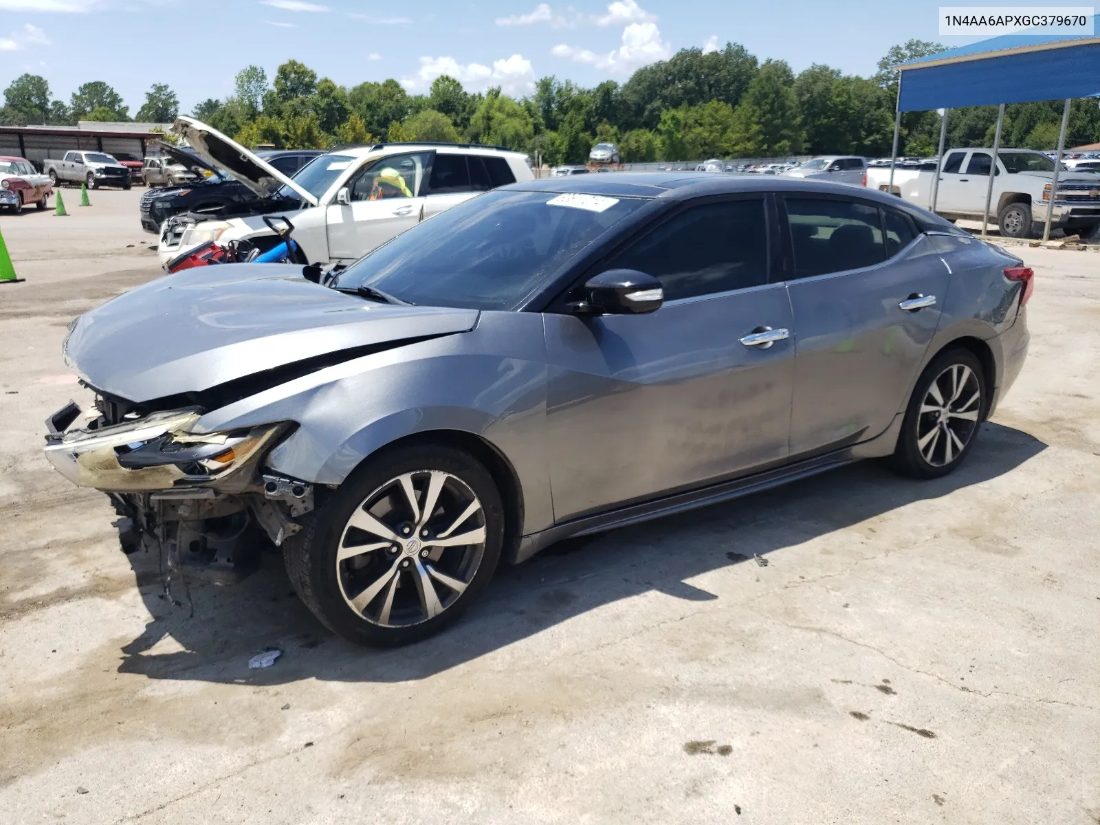 2016 Nissan Maxima 3.5S VIN: 1N4AA6APXGC379670 Lot: 63611014