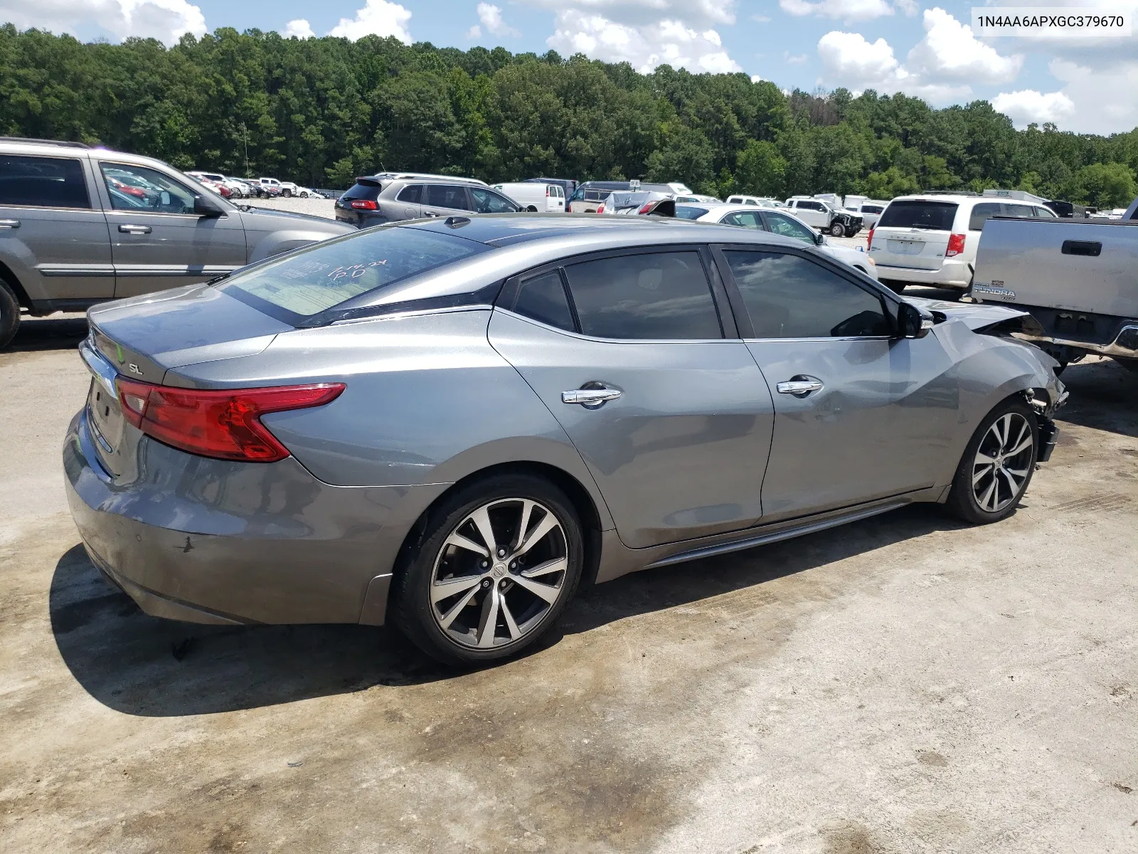 1N4AA6APXGC379670 2016 Nissan Maxima 3.5S