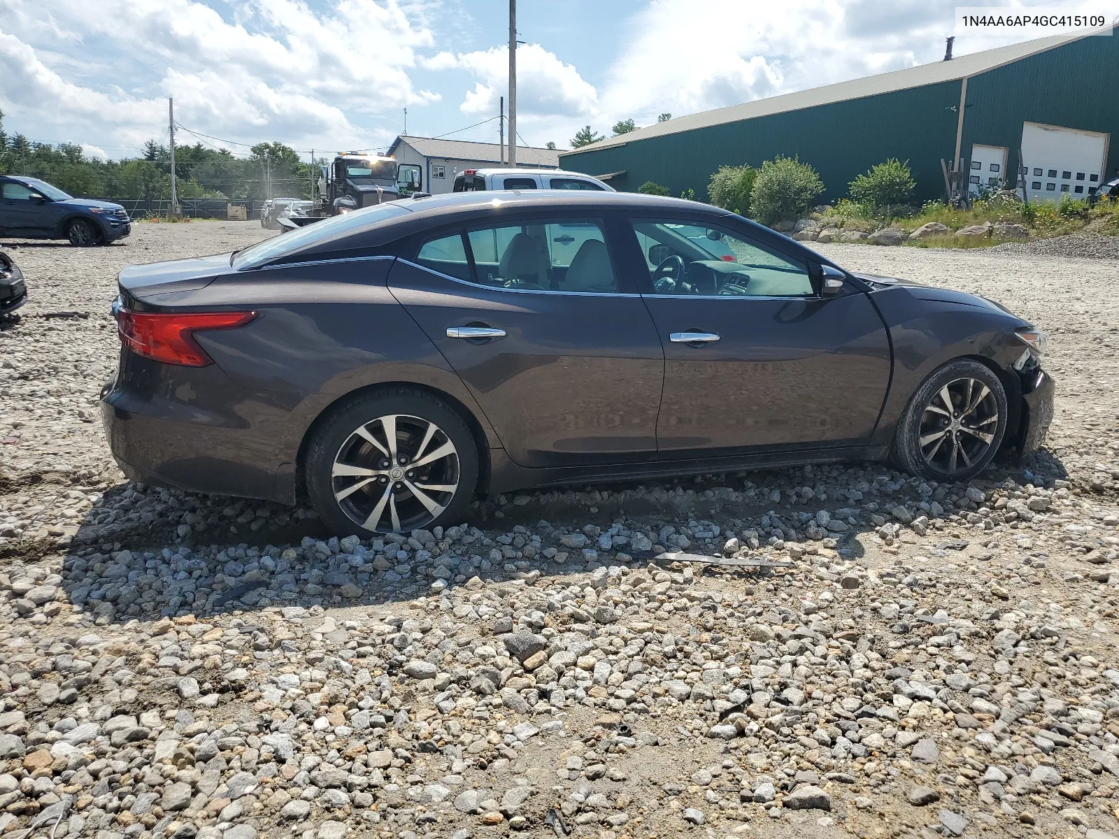 2016 Nissan Maxima 3.5S VIN: 1N4AA6AP4GC415109 Lot: 63619404