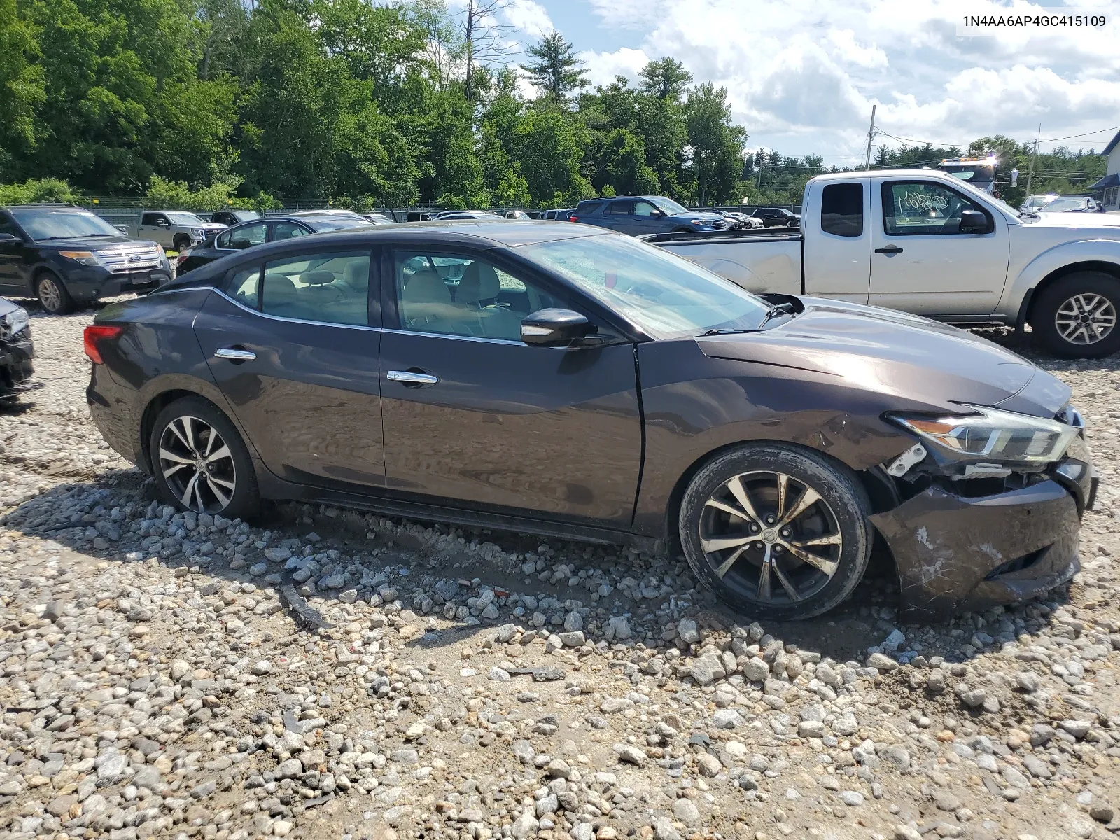 2016 Nissan Maxima 3.5S VIN: 1N4AA6AP4GC415109 Lot: 63619404